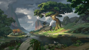 高清4K唯美治愈动漫小屋风景 