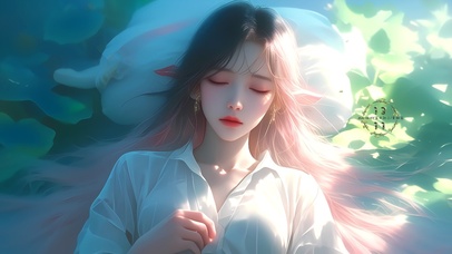 可爱户外清纯女孩