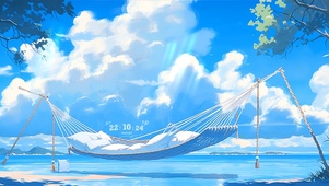 悠闲夏日