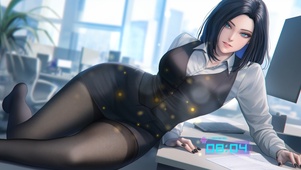 微胖气质美女