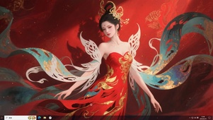 剪纸仙灵