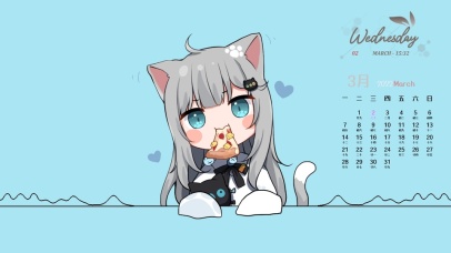 猫羽雫-音频互动摇头眨眼