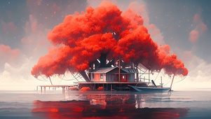秋日小屋