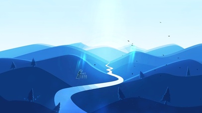 森林山谷（6K超清含时钟天气）