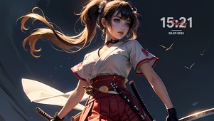 超燃女武士