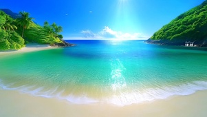 浪漫海滩