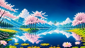 樱花河畔