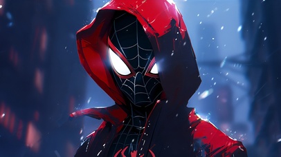 风雪中的蜘蛛侠