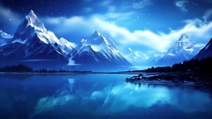 雪山净湖