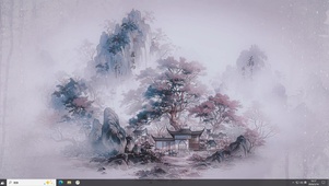 松间小筑-桌面主题