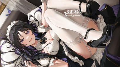 白丝女仆