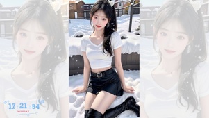 4K性感Ai美女壁纸