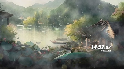 雨景