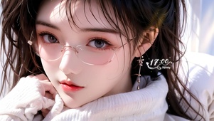 唯美清纯眼睛美女