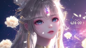 唯美治愈少女