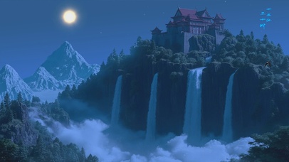 云端城堡夜晚（夜晚）