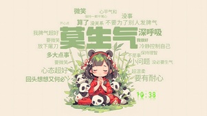 莫生气 深呼吸