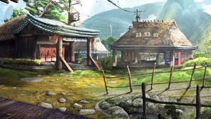 唯美治愈古风村庄