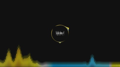 动态科幻简约线条windows