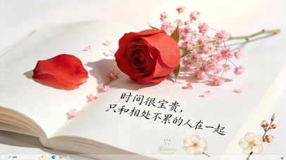 花与书