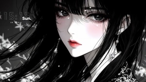 水墨女孩