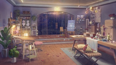 4K 治愈温馨房间（晚）