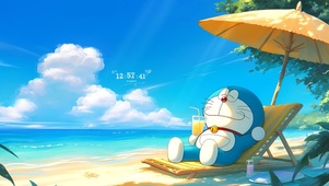 海边日光浴