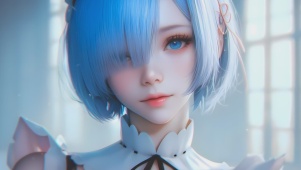 短发学院少女