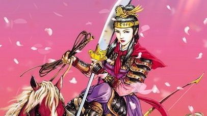 小浣熊水浒一丈青扈三娘(动漫动态壁纸) - 动态壁纸下载 - 元气壁纸