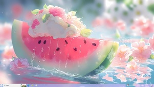 夏日清凉西瓜