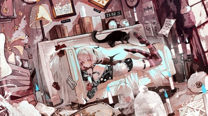 4K可爱恶魔少女