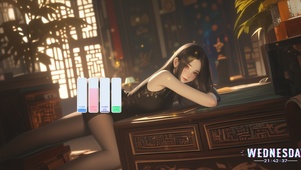 她的清寂使烛影也学会低眉