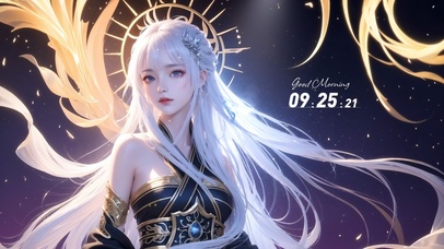 古风长发唯美女生