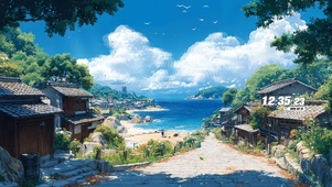 治愈海边小镇