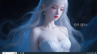 4K纯欲系长发美女