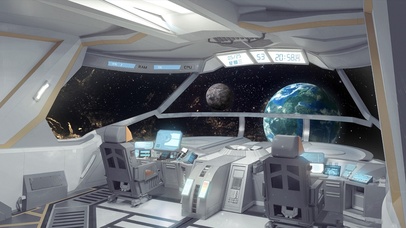 宇宙飞船驾驶舱