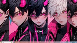 粉色魔鬼boy