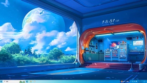 宇宙森林月空