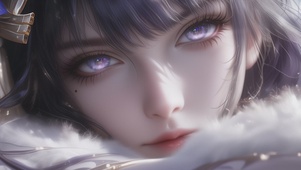 甜美可爱女孩肖像