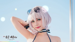 4K二次元短发美女