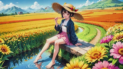 花海少女