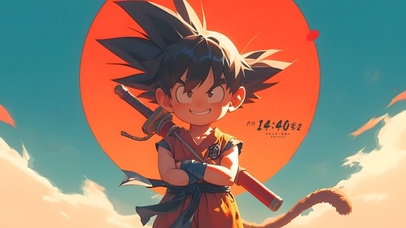 阳光可爱小悟空