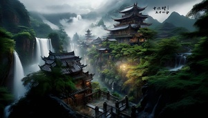 山谷云烟