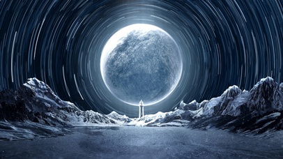 旋转星空
