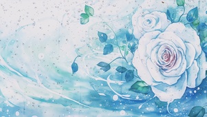 护眼花花插画