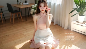 迷人眼镜萌妹性感治愈可爱