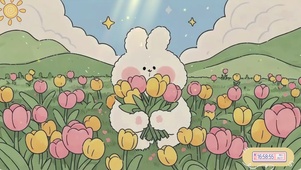 治愈系卡通插画