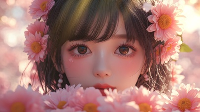 三月八日妇女节女神快乐美女05