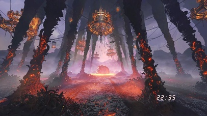 4K 红色末日世界 魔兽出世