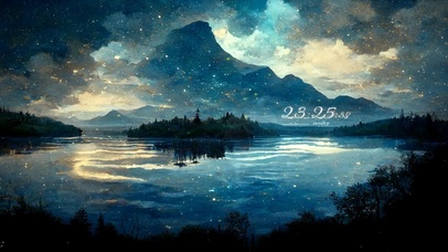 治愈唯美夜空星河